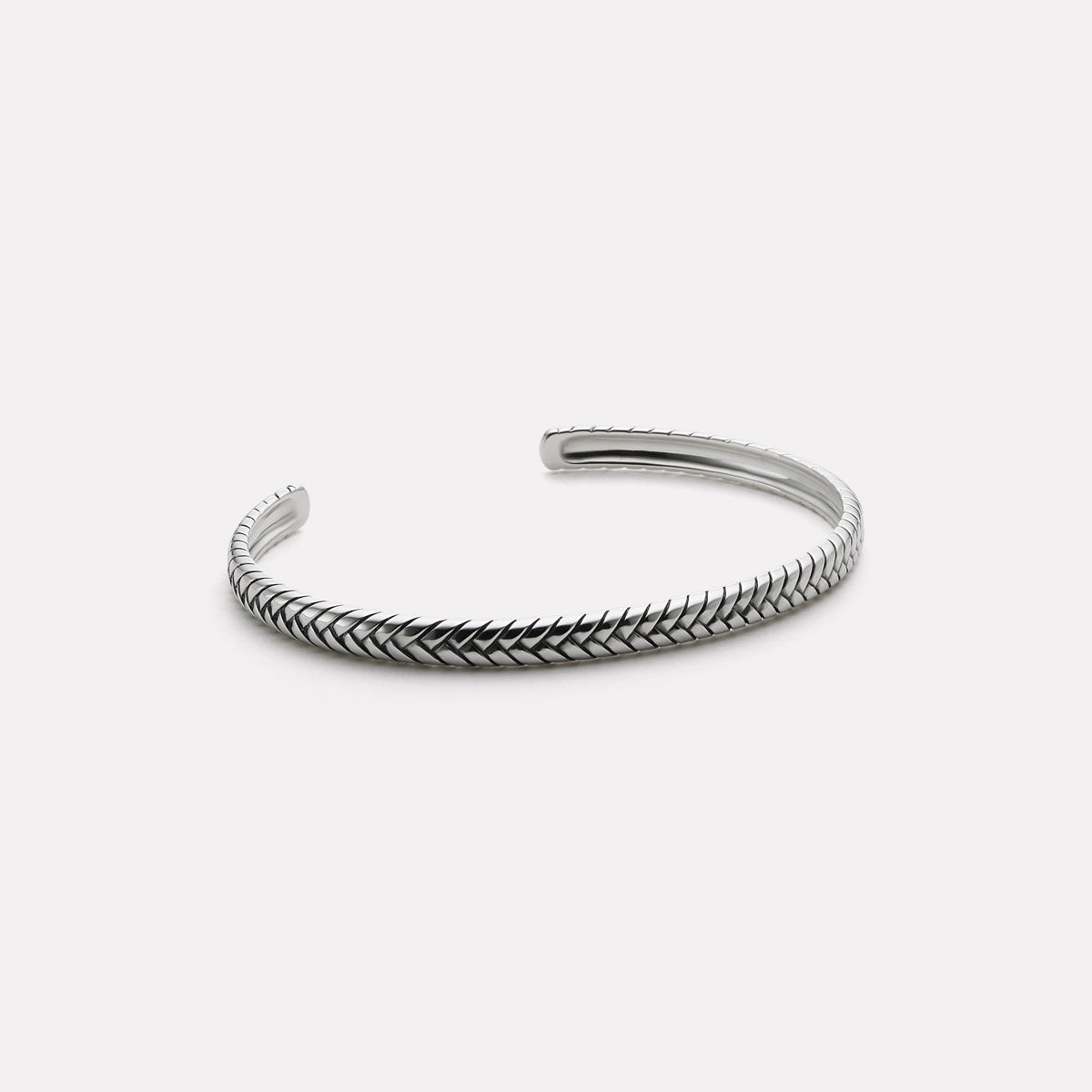 Tessera Men’s Silver Cuff