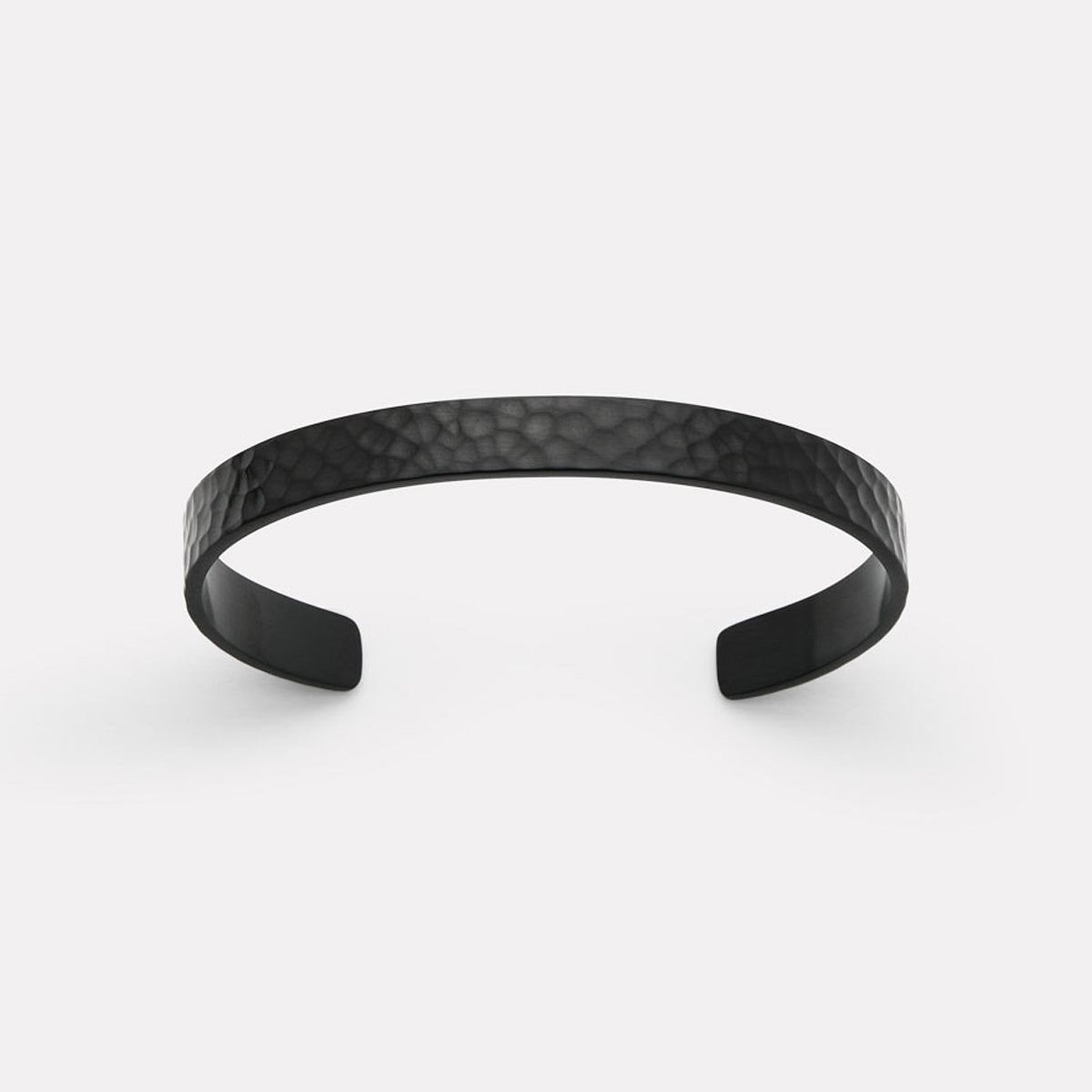 Midnight Men's Black PVD Steel Cuff