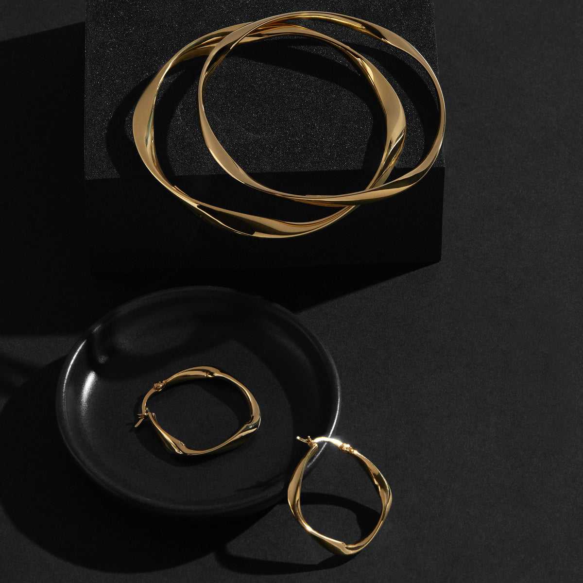 Garden of Eden Hoop Earrings