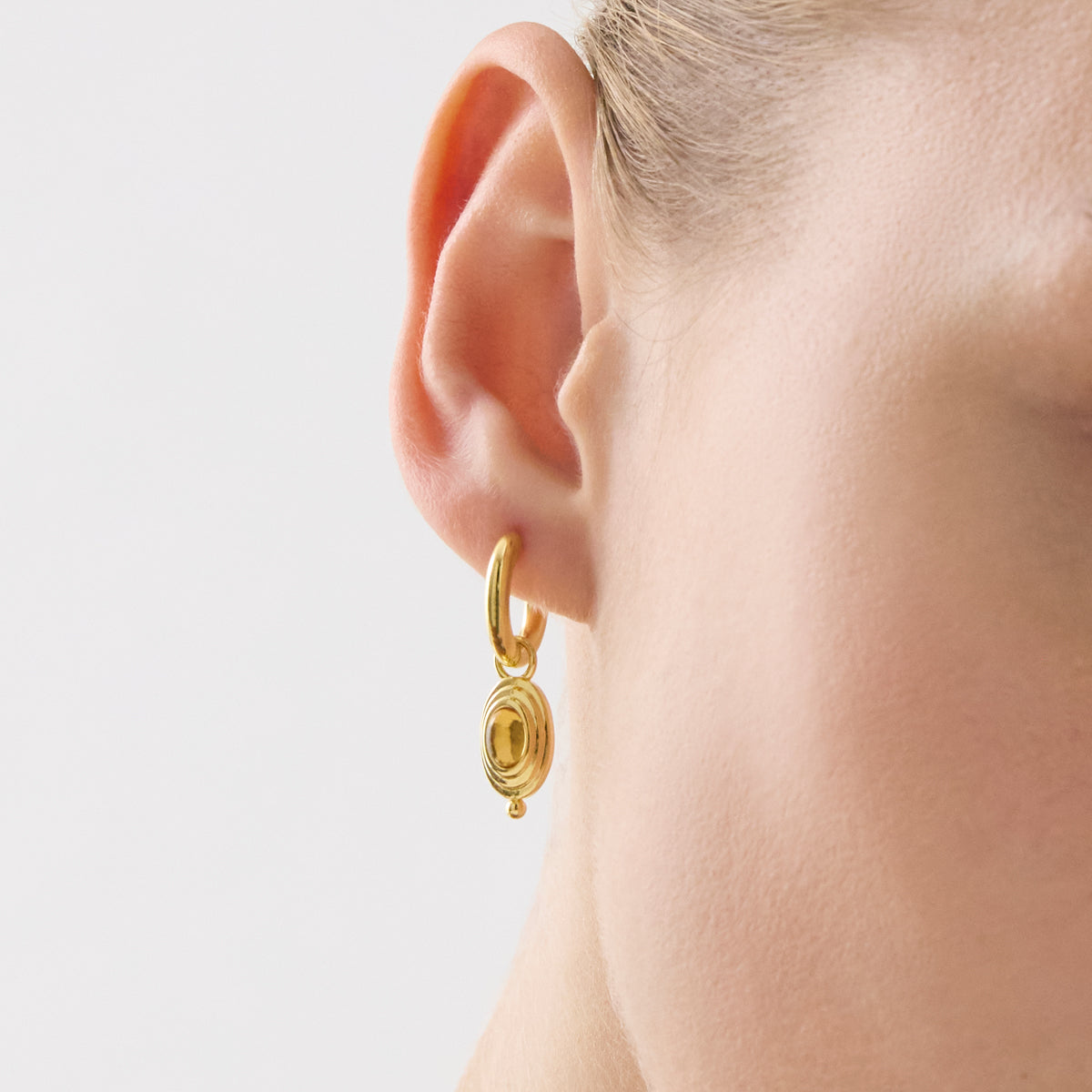 Horizon Citrine Earrings
