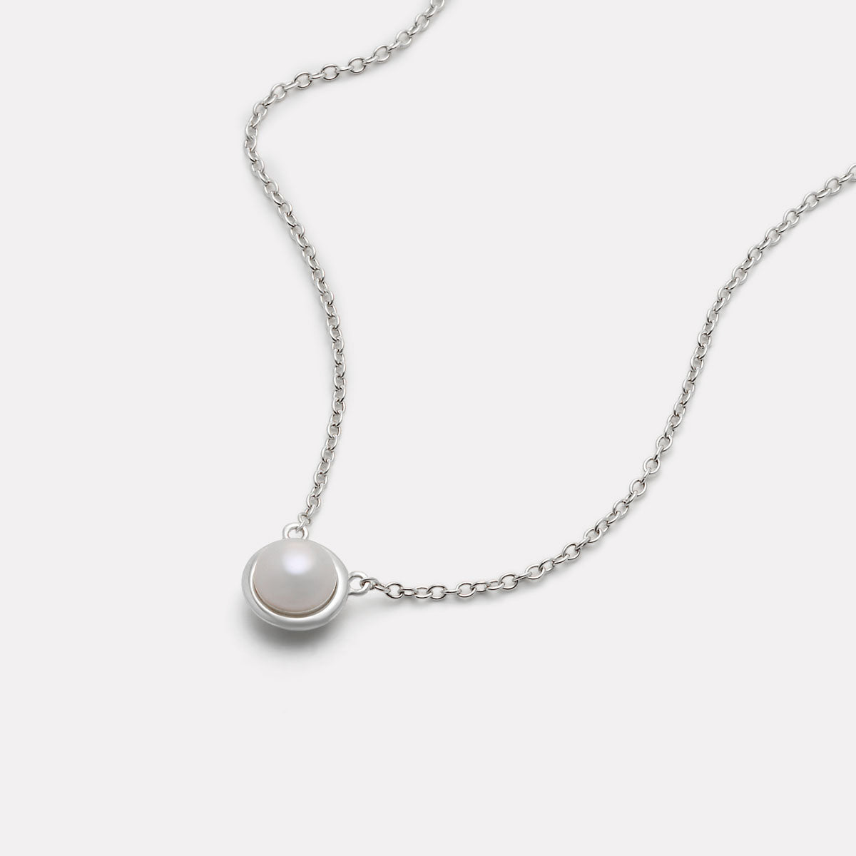 Moonbeam Pearl Necklace