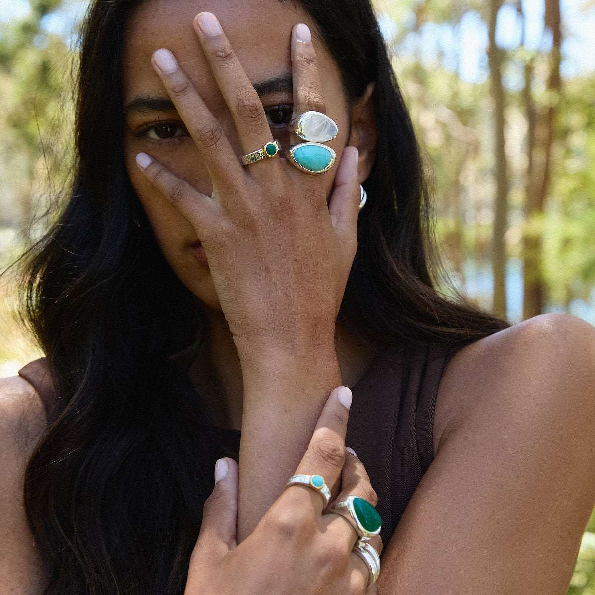 Emergence Amazonite Ring