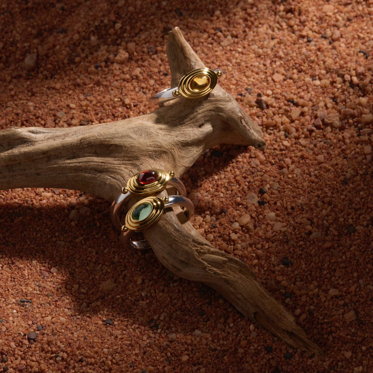 Horizon Citrine Ring