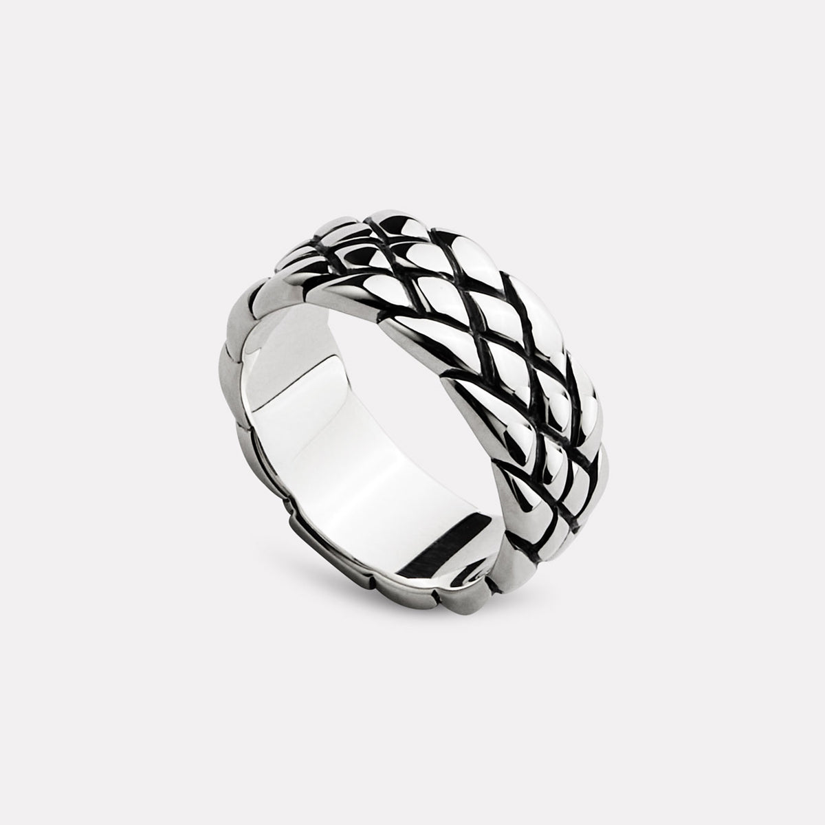 Ophidian Men’s Silver Ring