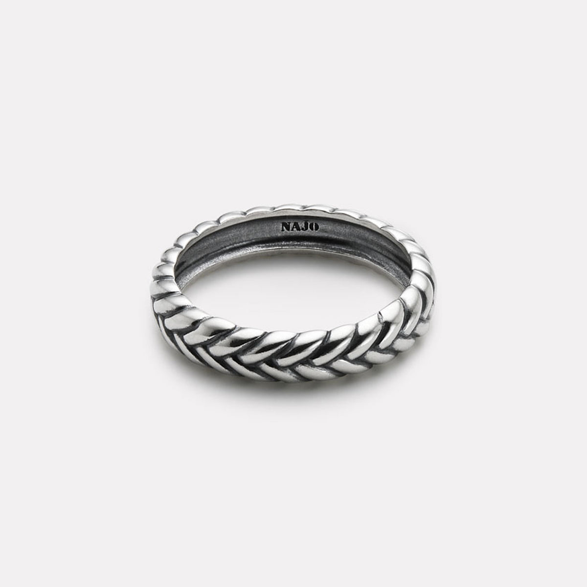 Tessera Men’s Silver Ring