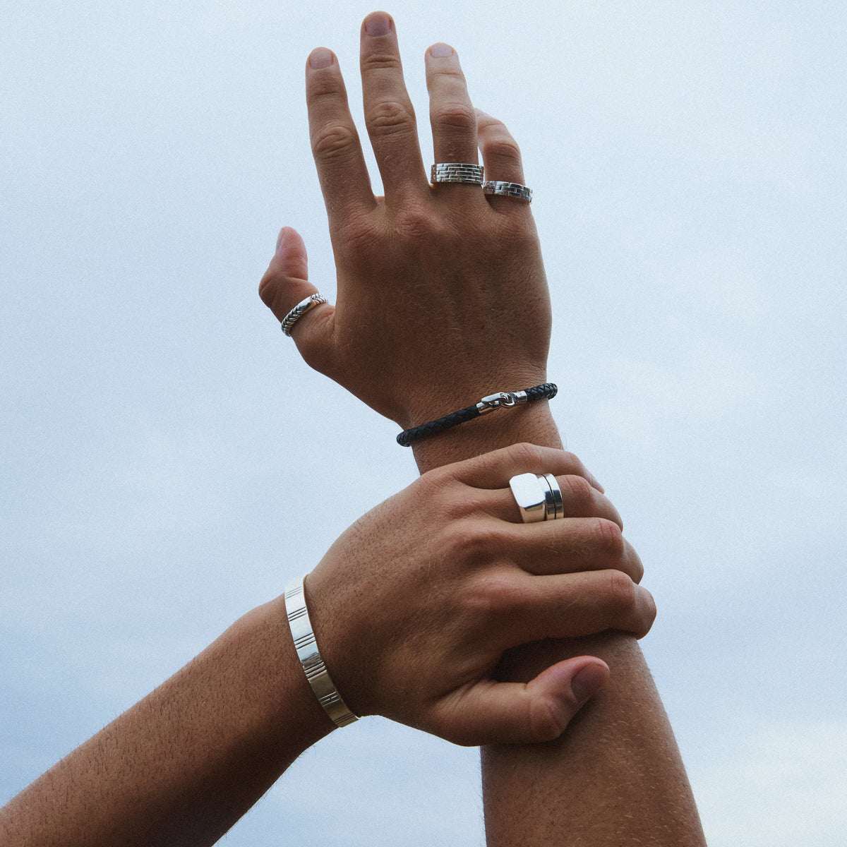 The Maker Men's Silver Ring