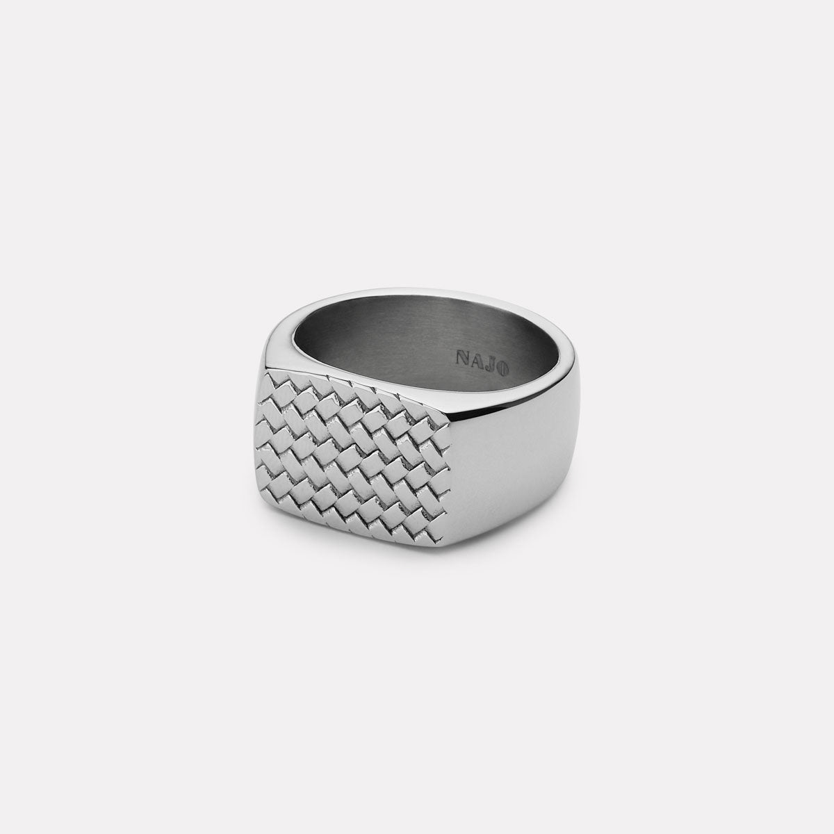 Shadowline Men's Steel Ring