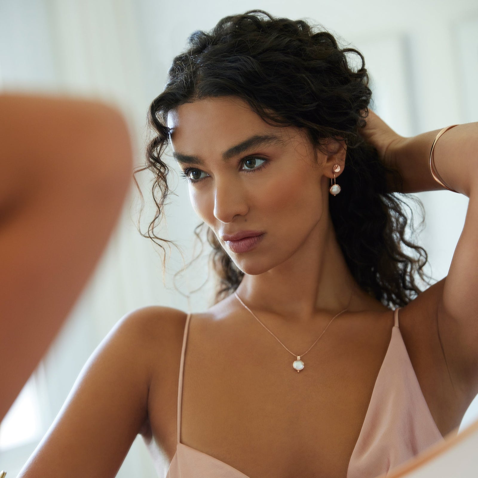 Garland Pearl Earrings