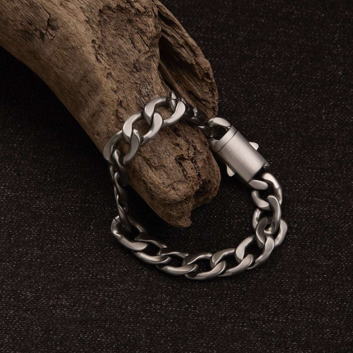 Forge Men's Steel Chain Bracelet