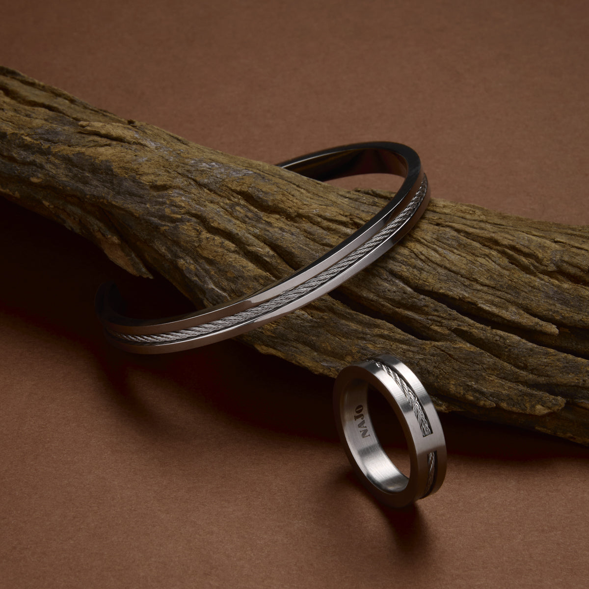 Twilight Men's Steel Cuff