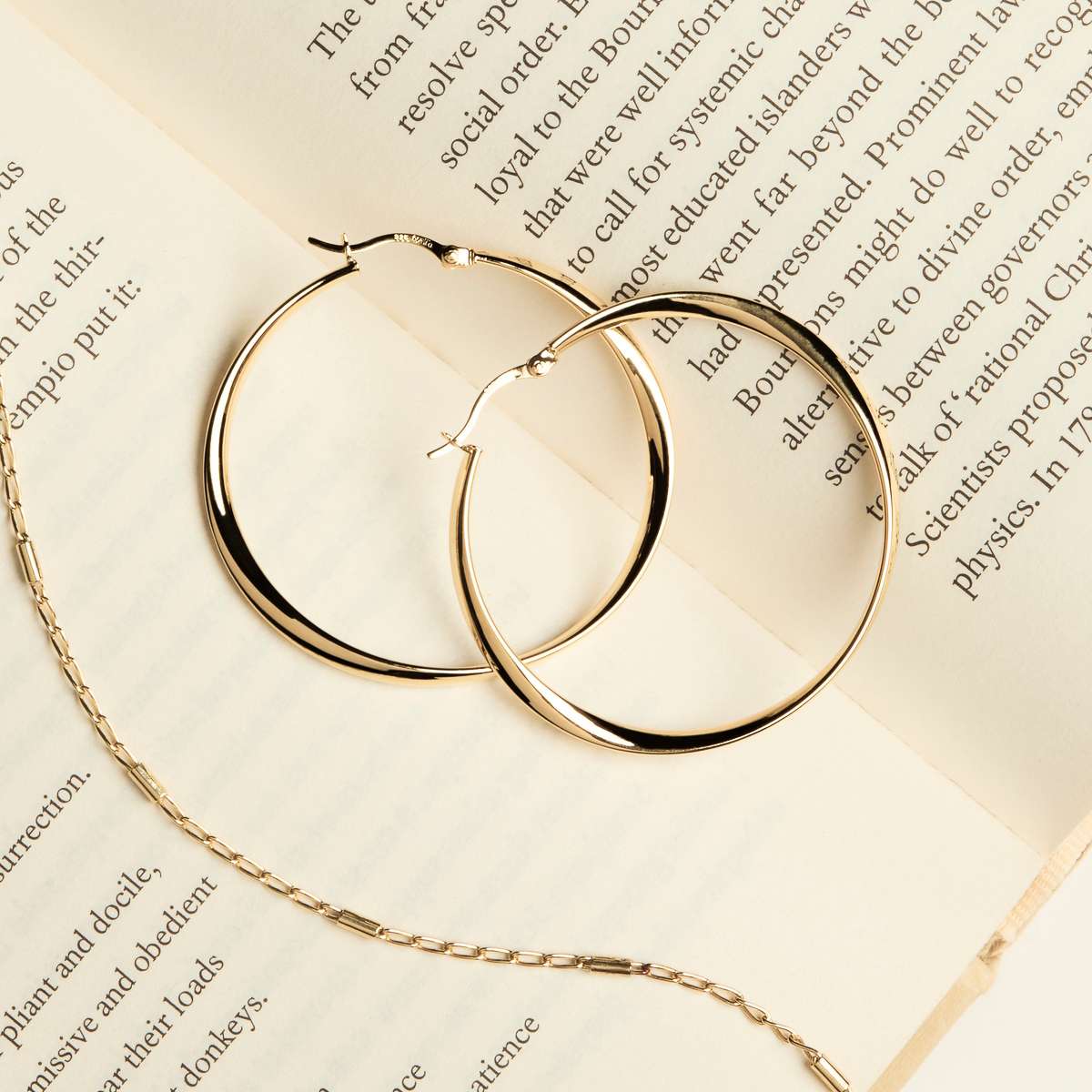 Vespa Hoop Earrings