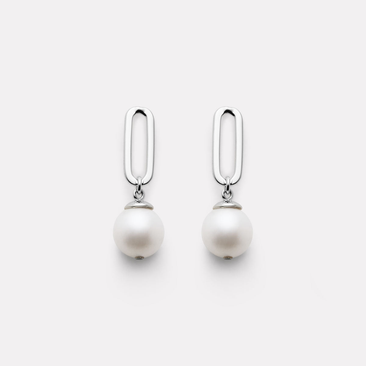 The Enchantress Pearl Drop Stud Earrings