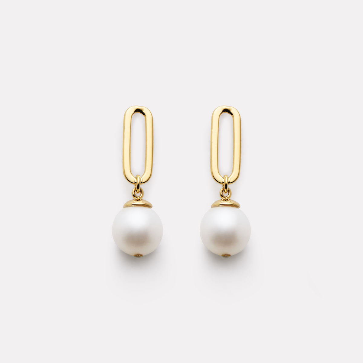 The Enchantress Pearl Drop Stud Earrings