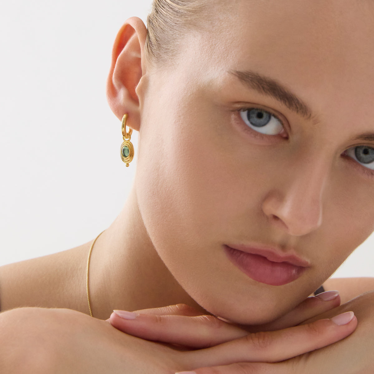 Horizon Blue Topaz Earrings