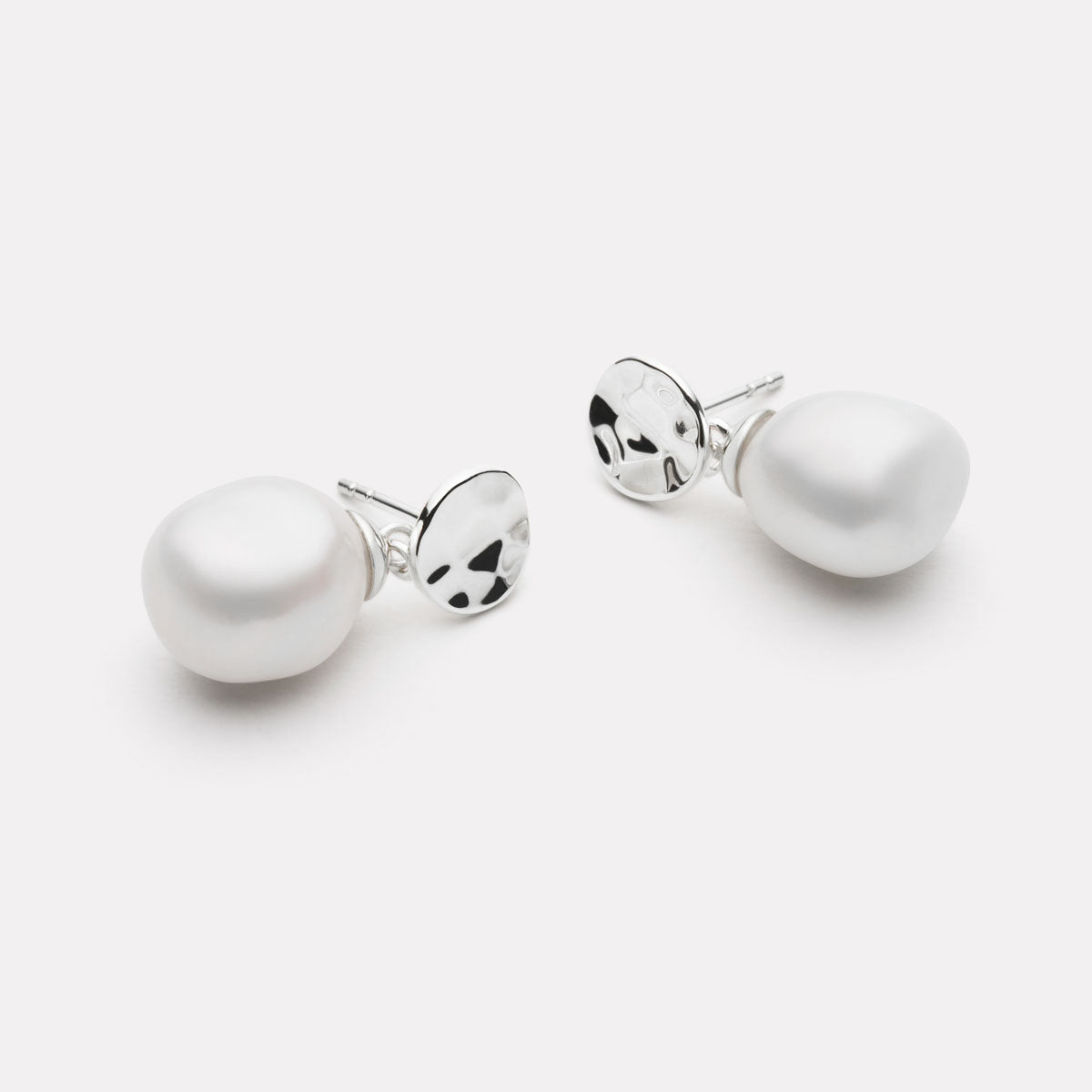 Ocean Drift Pearl Earrings