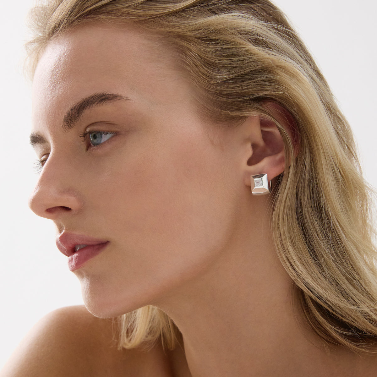 Halo Cubic Zirconia Earrings