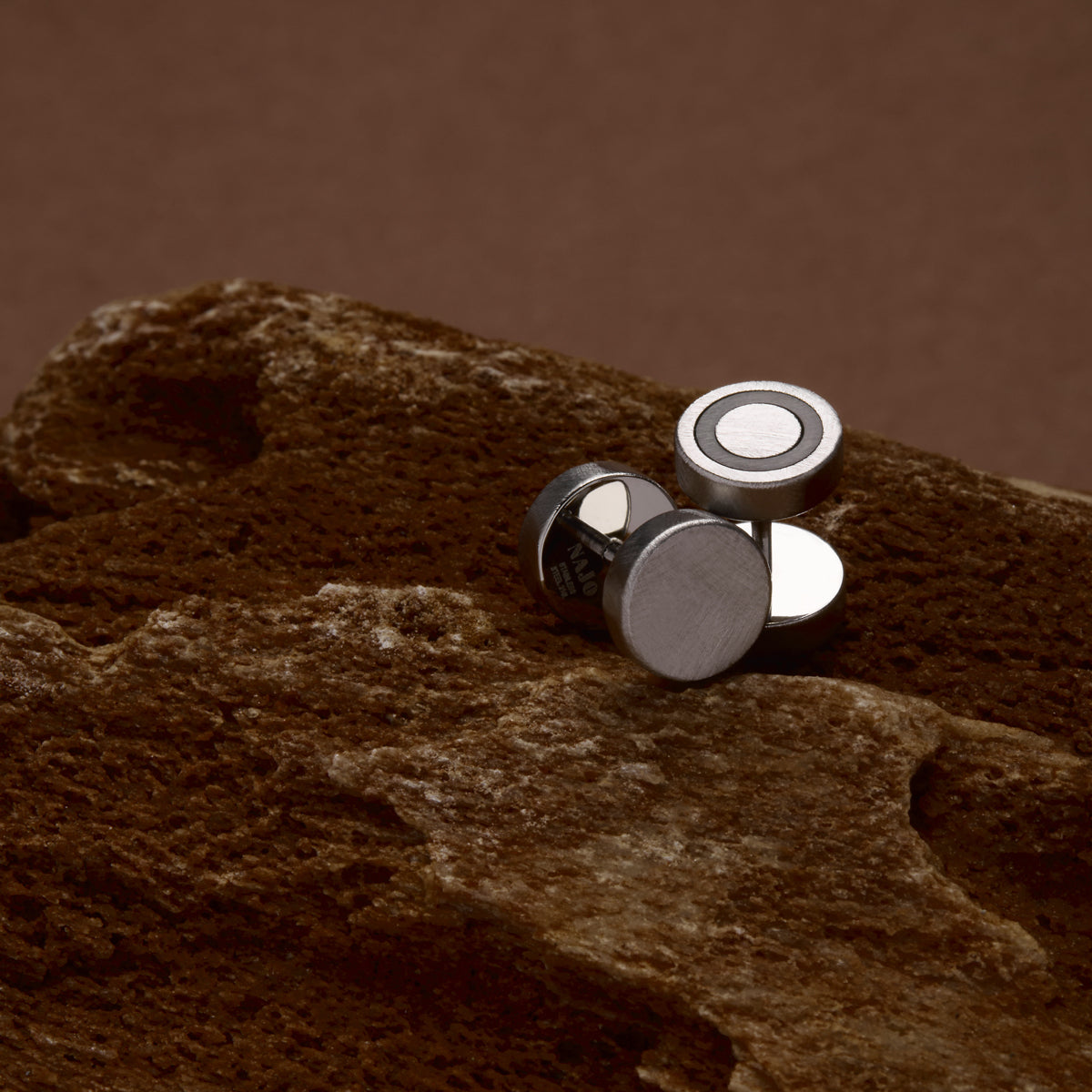Ember 8mm Men's Reversible Earrings