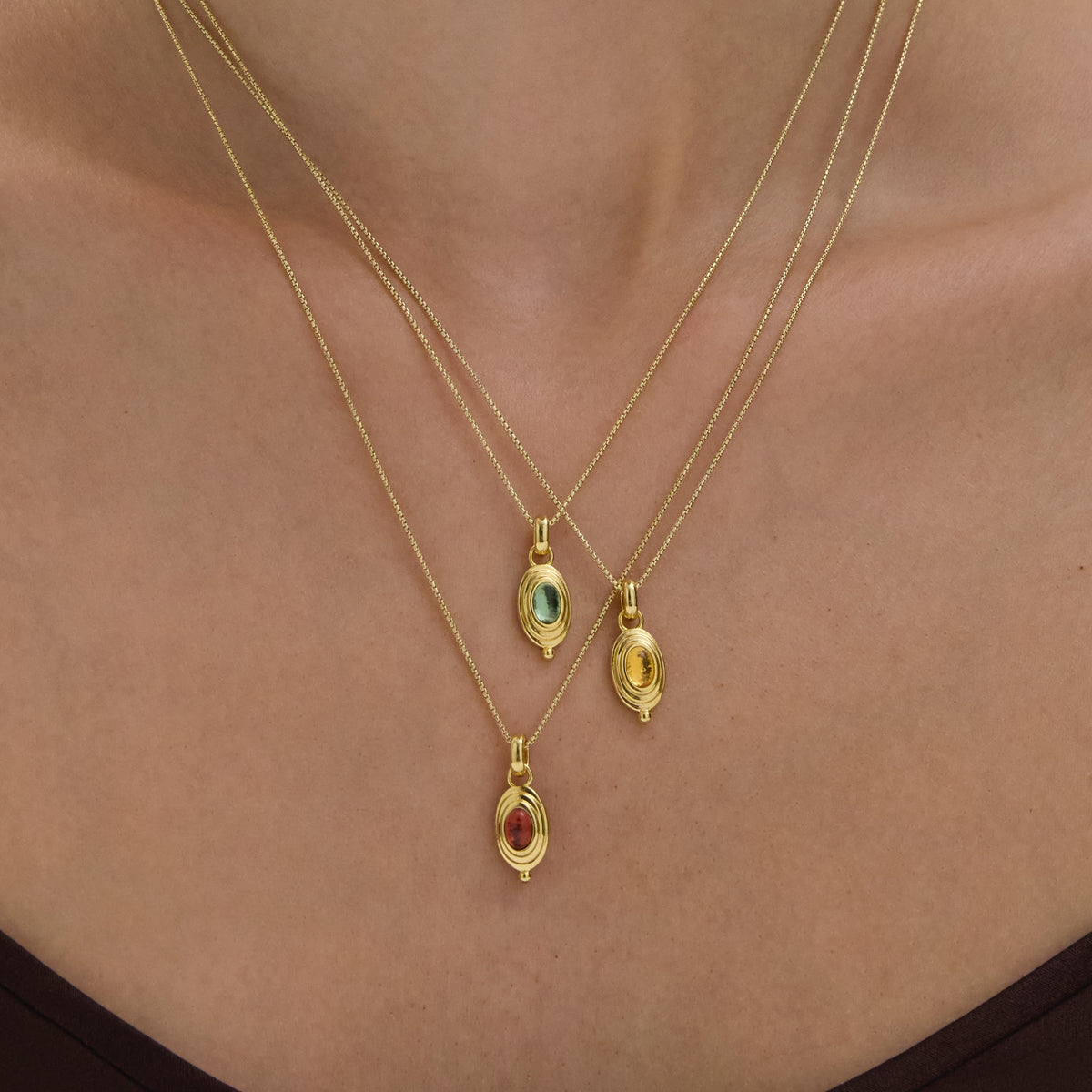 Horizon Blue Topaz Necklace