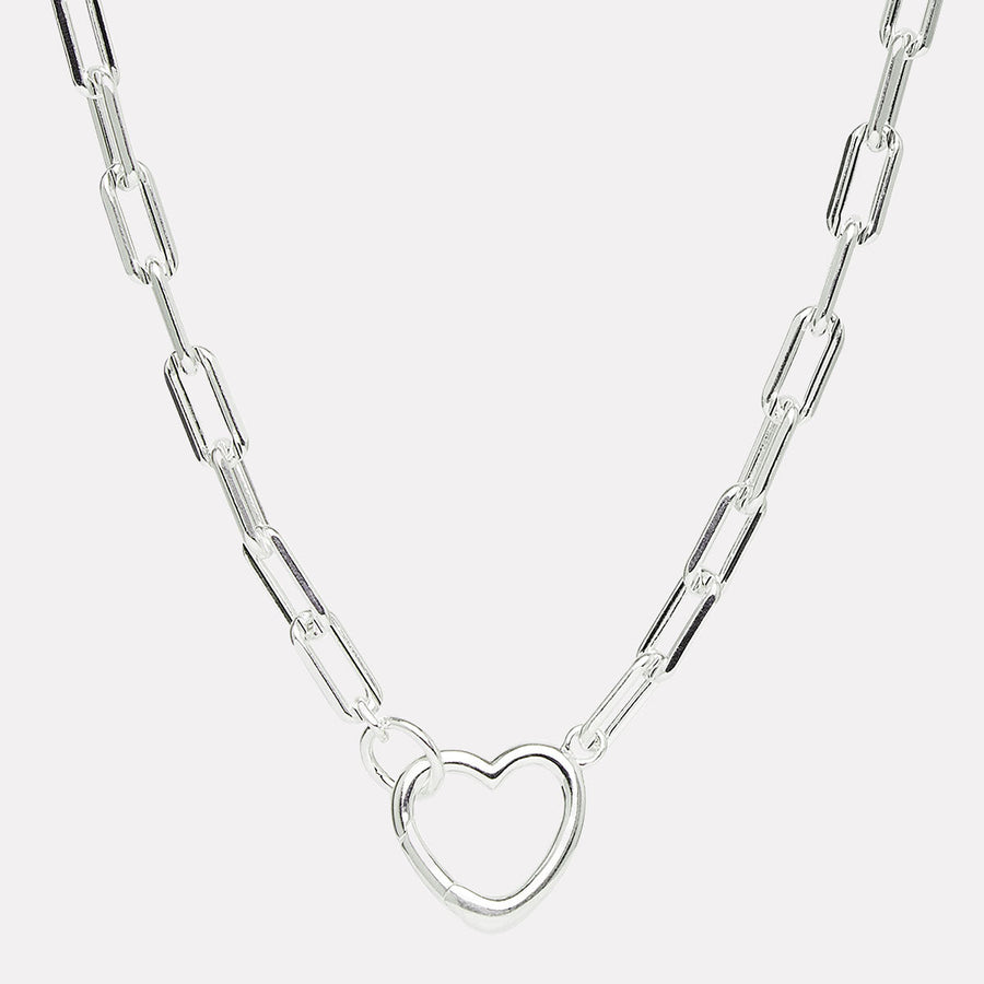 Cuore Chain Link Necklace