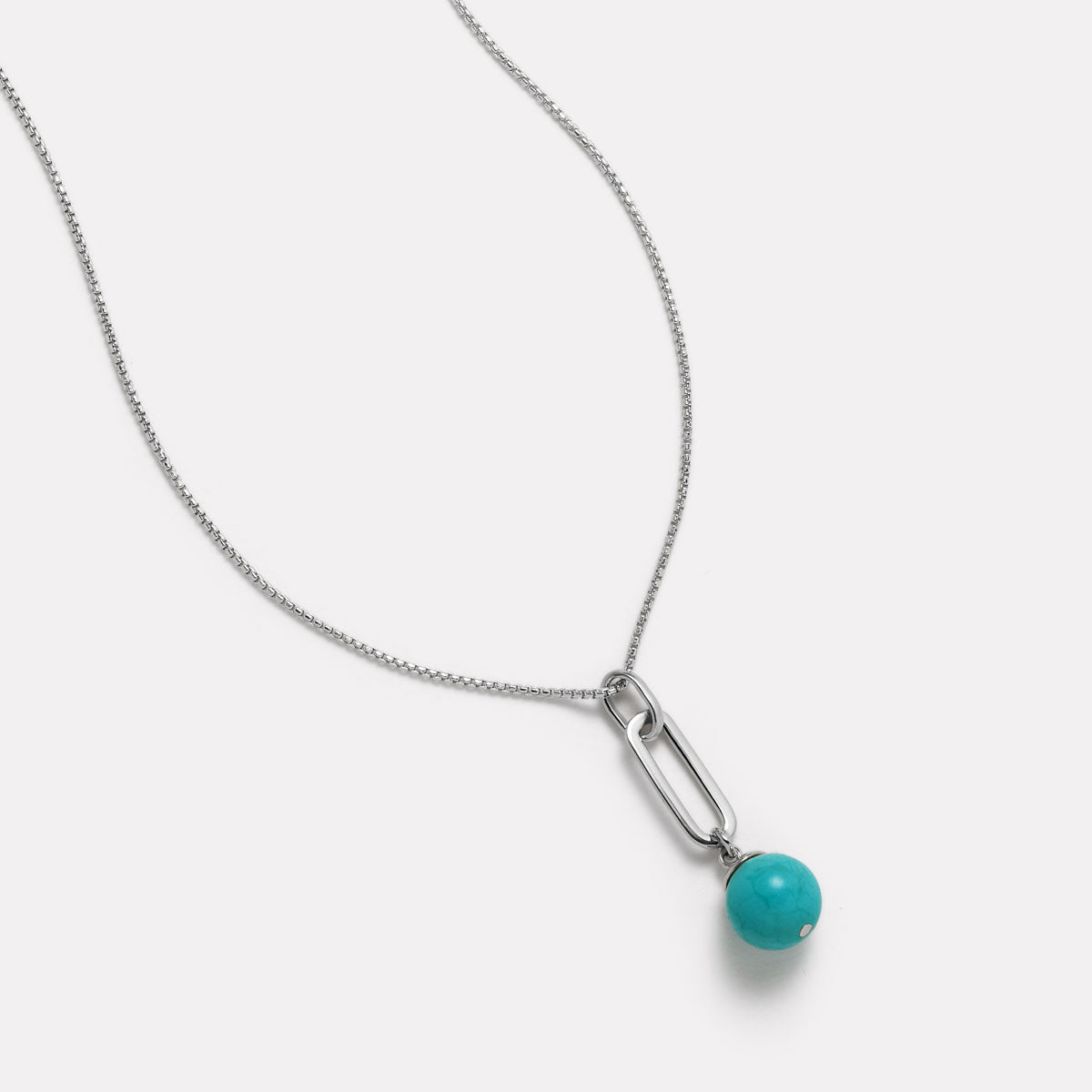 The Enchantress Turquoise Pendant Necklace