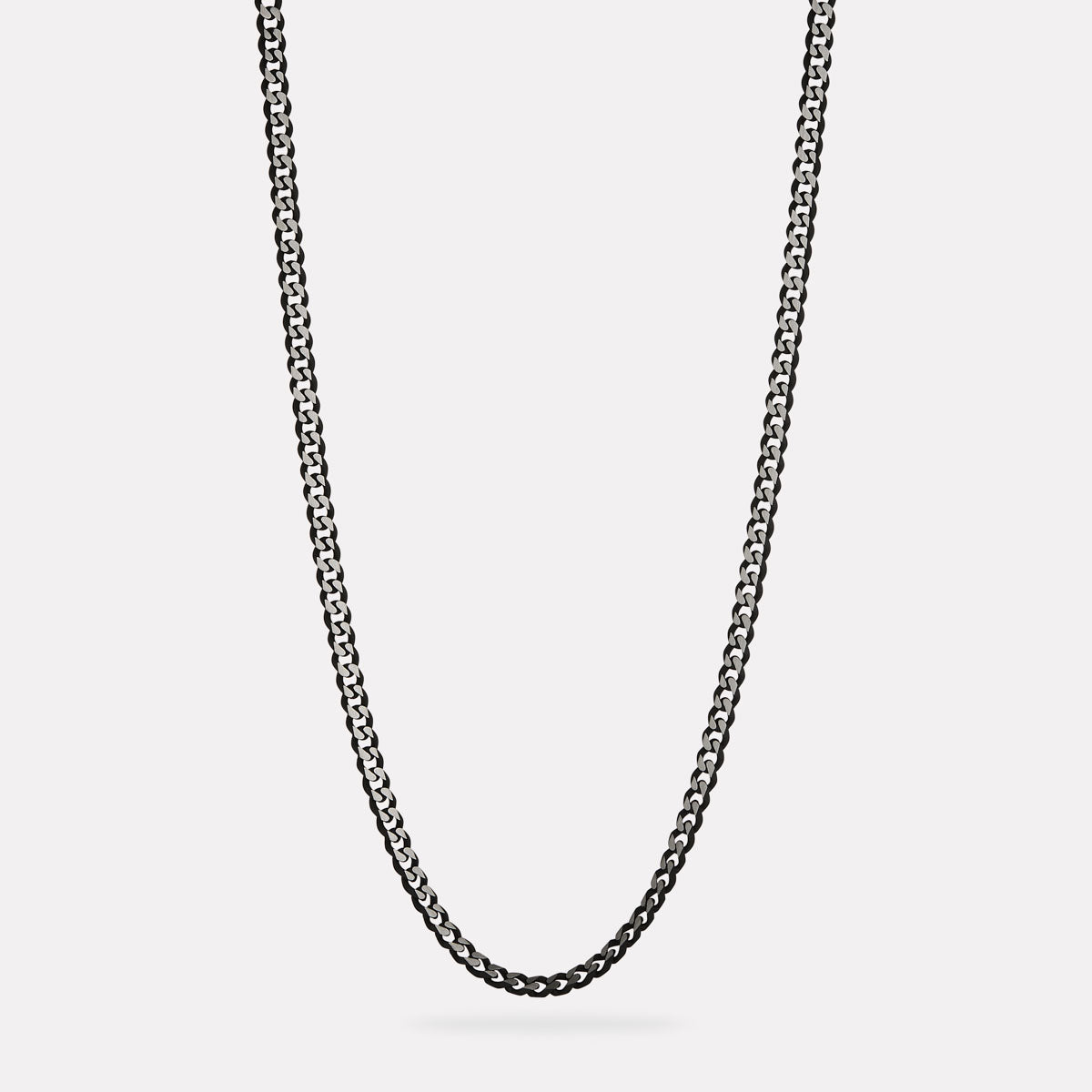Nero Men’s Steel Curb Chain Necklace
