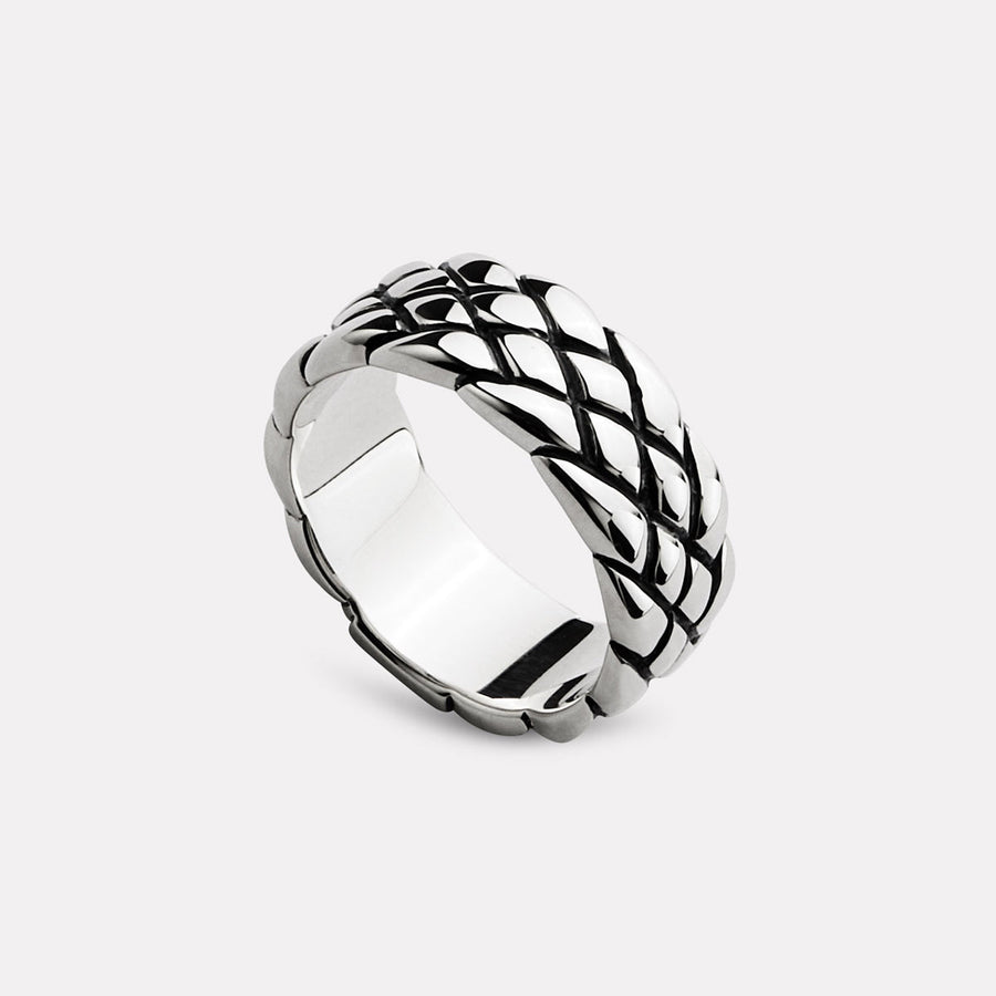 Ophidian Men’s Silver Ring