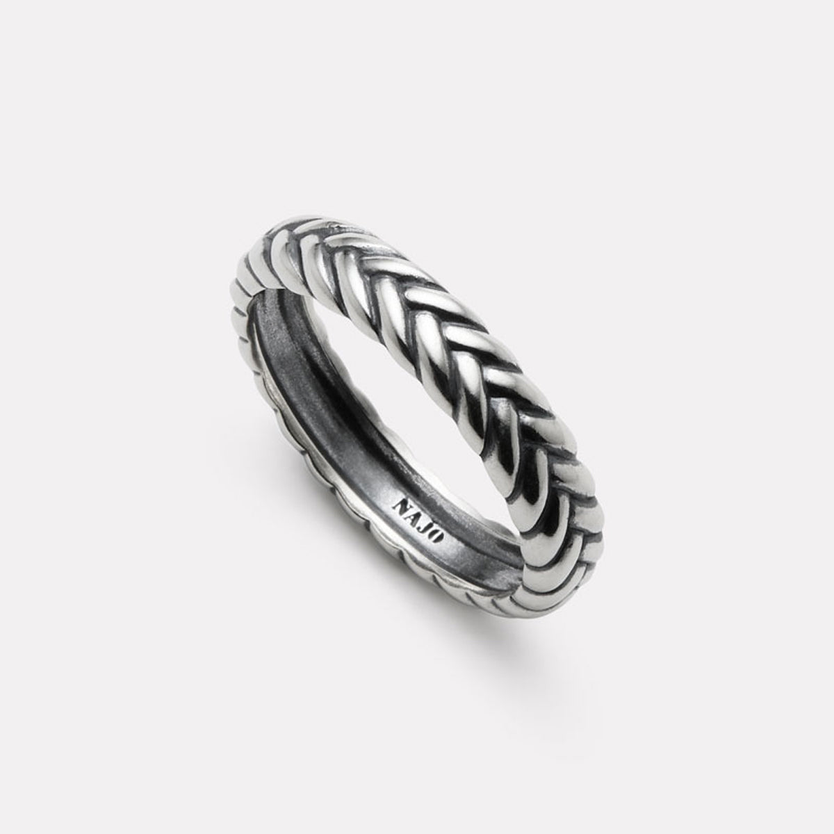Tessera Men’s Silver Ring