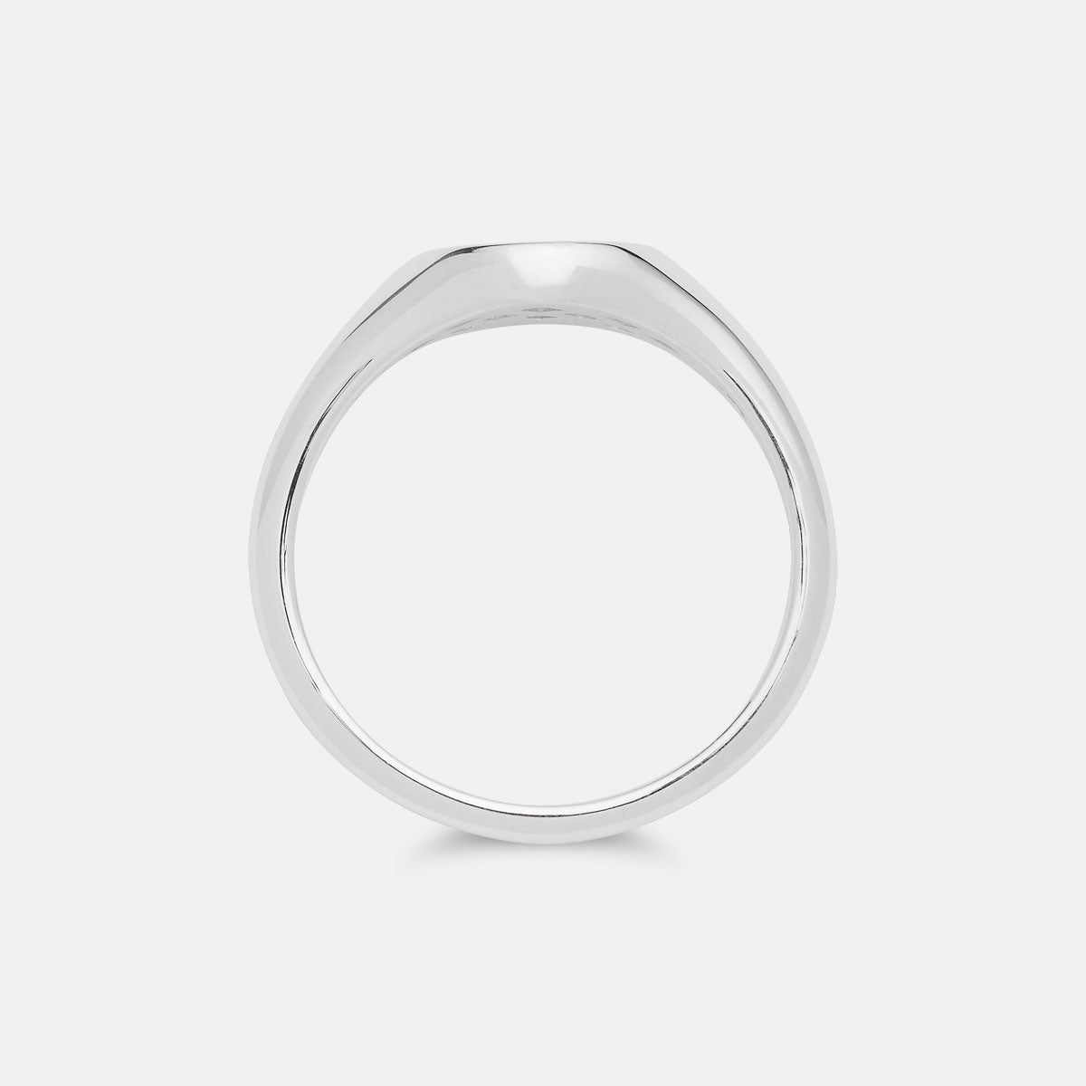 Suave Men's Silver Ring